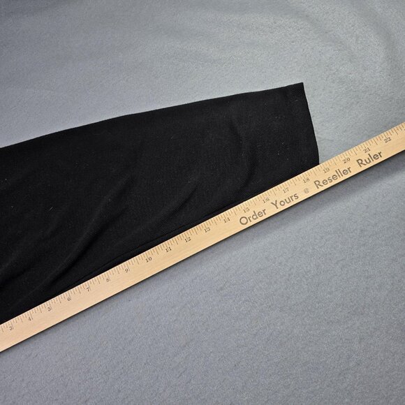 North Face Sweater Mens Large Black Flight Series Quarter Zip Pullover Top Layer - Picture 8 of 9